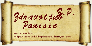 Zdravoljub Panišić vizit kartica